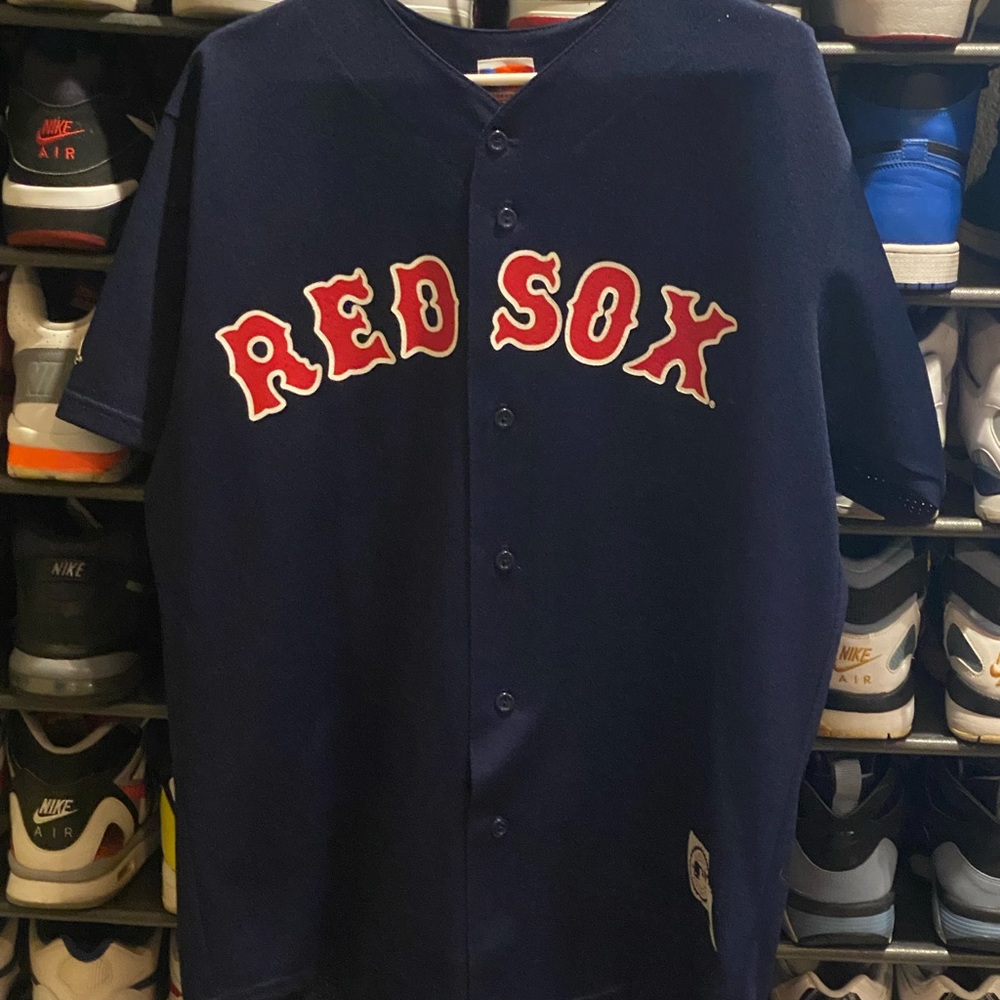 Vintage majestic Redsox Nomar Garciapara jersey size large